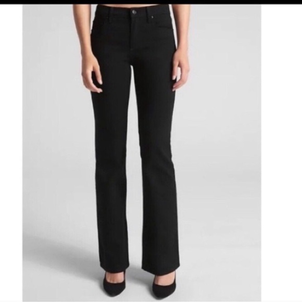 GAP Perfect Boot Black Jeans